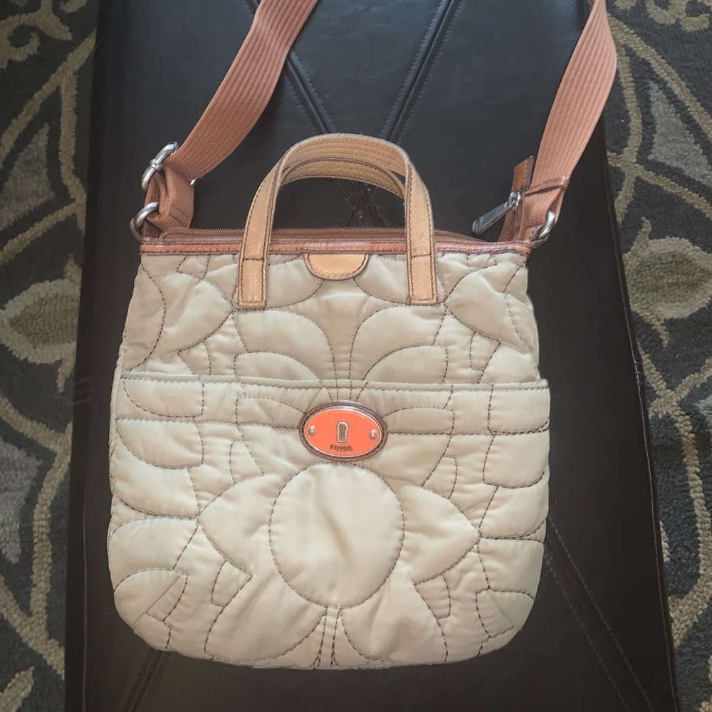 Fossil quilted crossbody